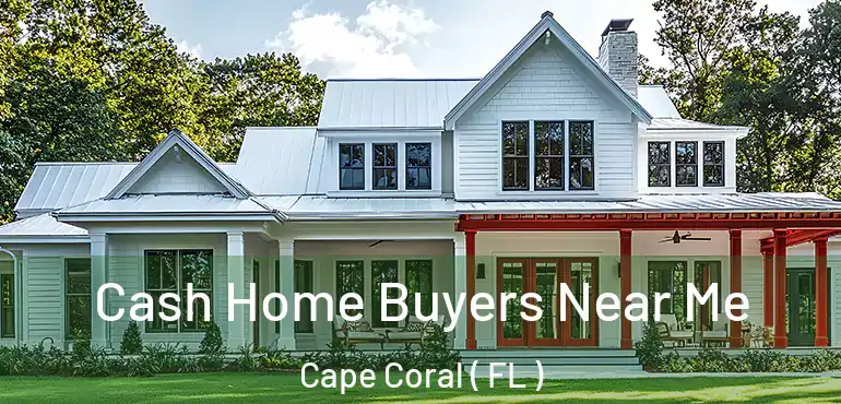  Cash Home Buyers Near Me Cape Coral ( FL )