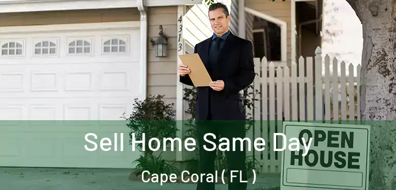  Sell Home Same Day Cape Coral ( FL )