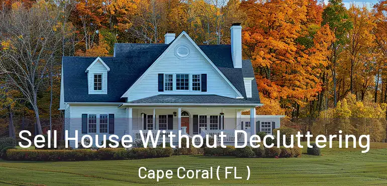  Sell House Without Decluttering Cape Coral ( FL )